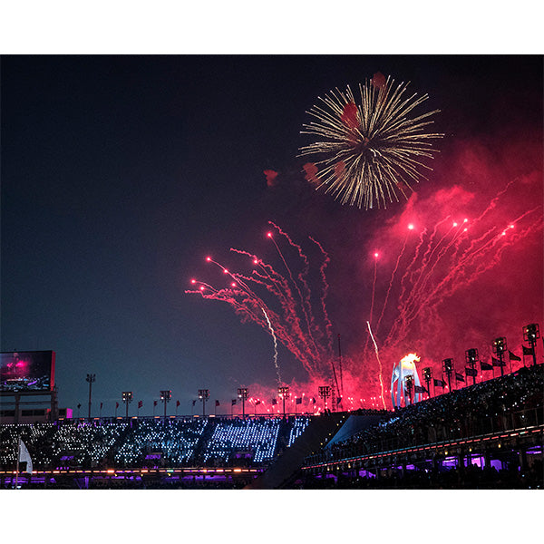 Fireworks Display Photo Print