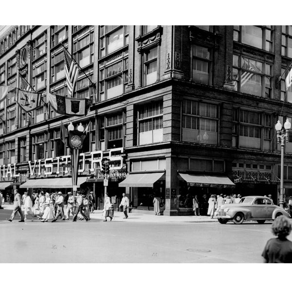 Nicollet Avenue Mall 1949 Photo Print