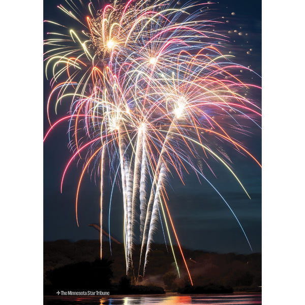 "Dazzling Display" Fireworks Jigsaw Puzzle (500 pieces)