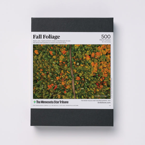 "Fall Foliage" North Shore Jigsaw Puzzle (500 pieces)