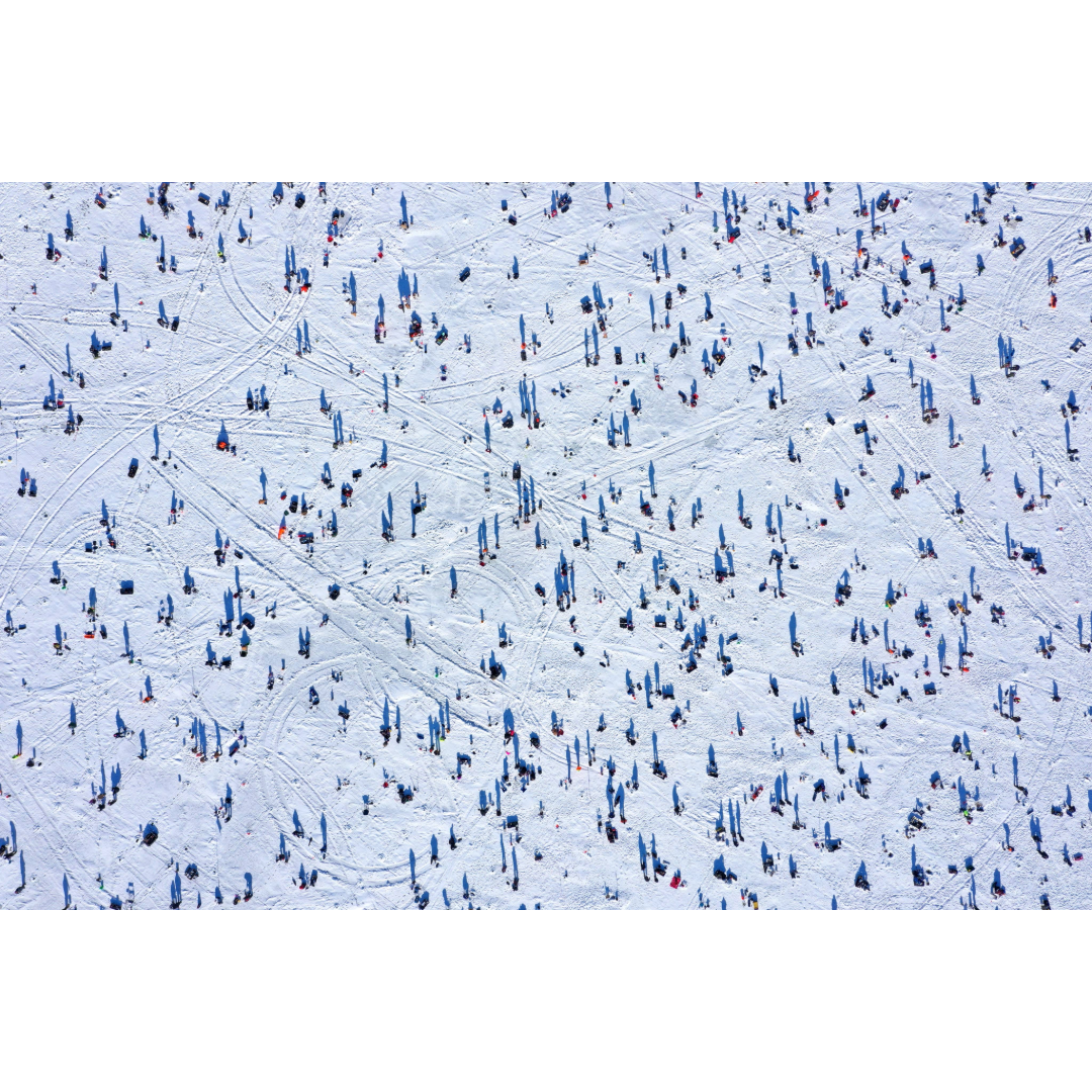 Ice Fishing Extravaganza Photo Print
