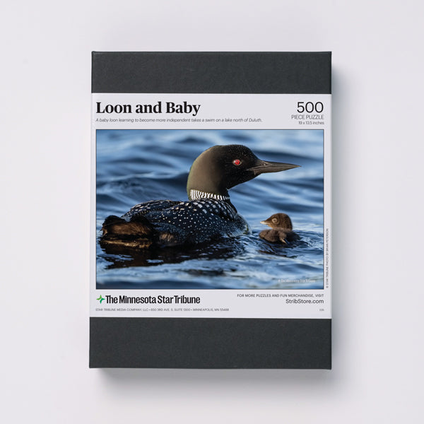 Loon and Baby Jigsaw Puzzle (500 pieces)