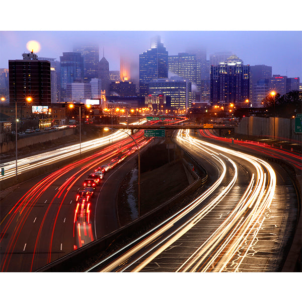 I-35W Traffic Flow Photo Print