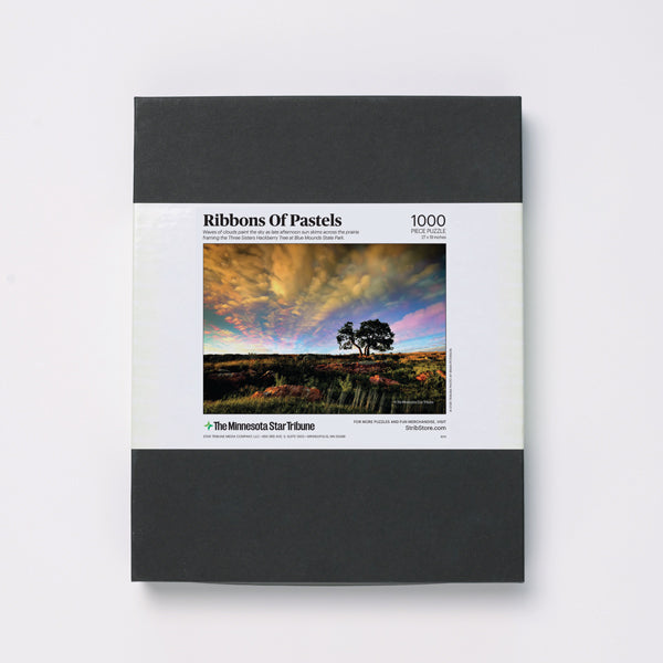 "Ribbons Of Pastels" Blue Mounds State Park Jigsaw Puzzle