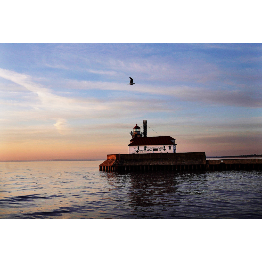 Duluth South Breakwater Outer Light Photo Print