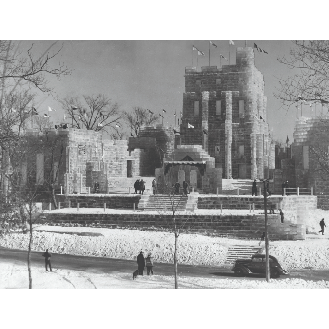 Winter Ice Palace Photo Print