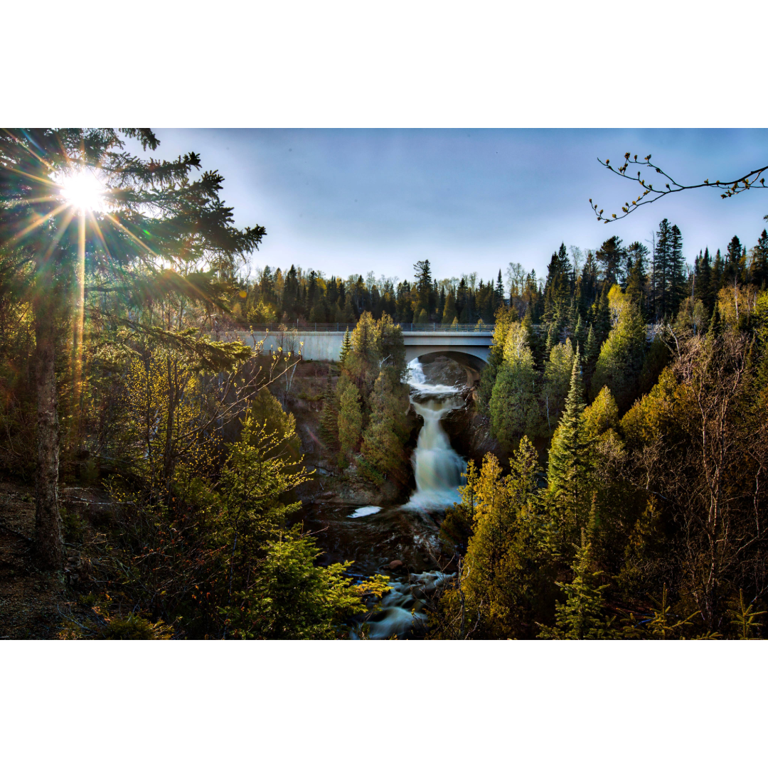 Cross River Waterfall Photo Print