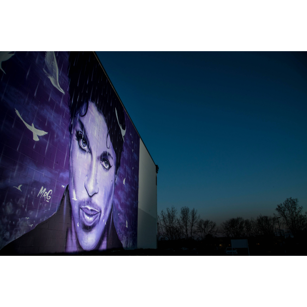 Chanhassen Prince Mural Photo Print