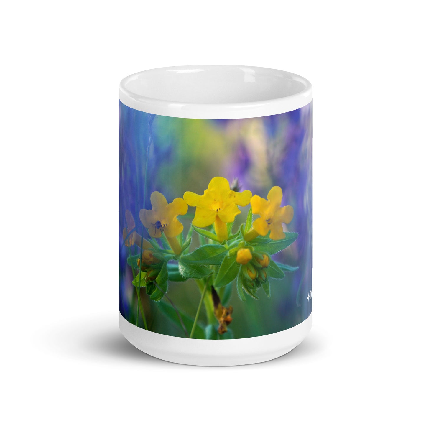 Hairy Puccoon Blooming Mug