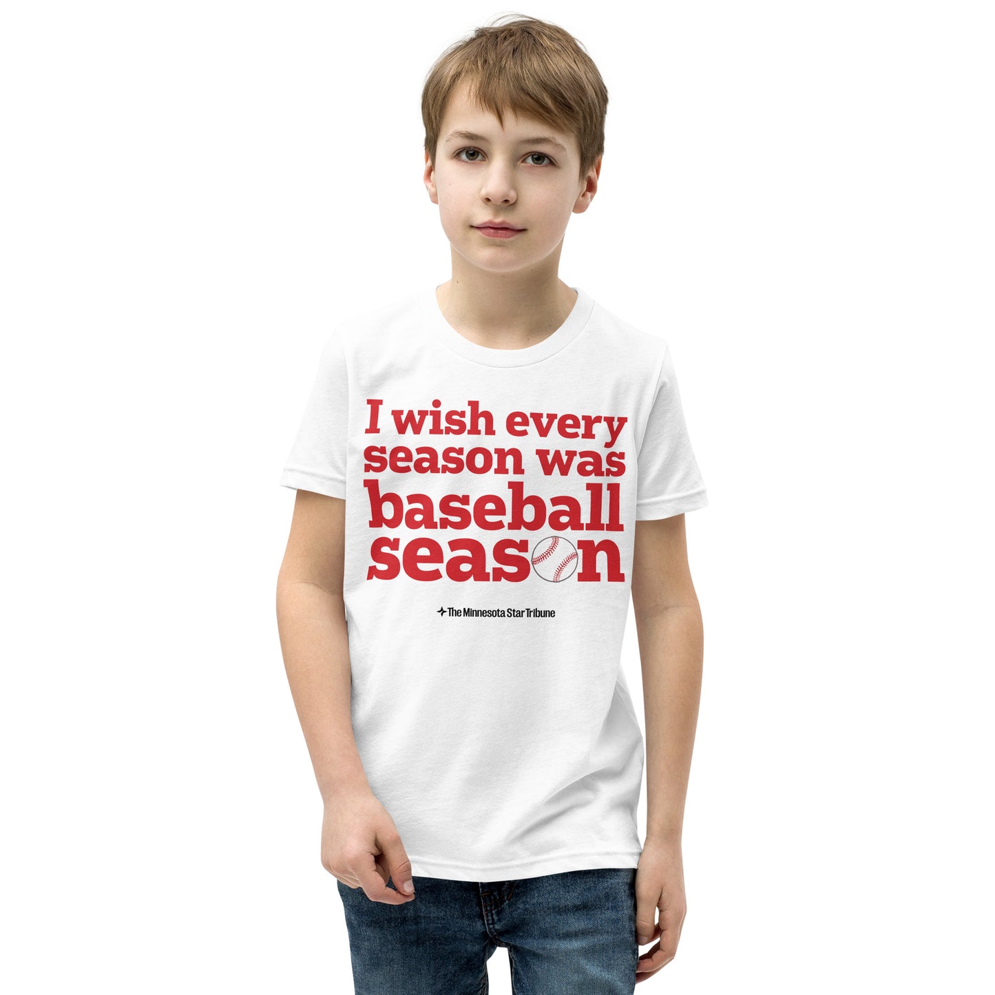 Baseball Season Youth T-shirt