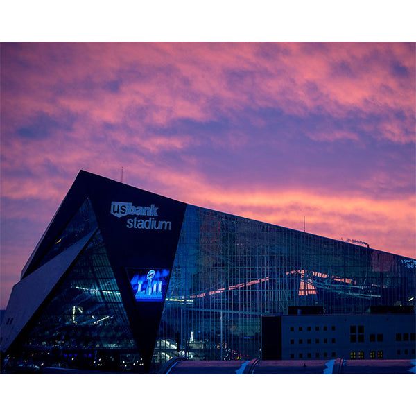 US Bank Stadium Sunrise Photo Print