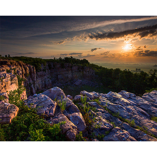 Scenic Sunrise Photo Print