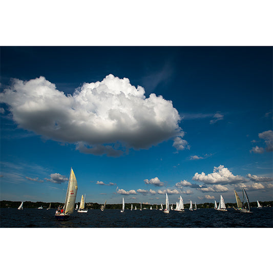 Sailboats on Minnetonka