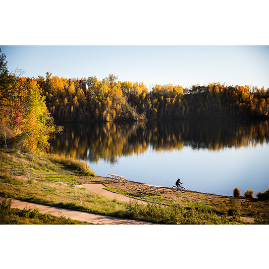 Cuyuna Country State Recreation Area Biker