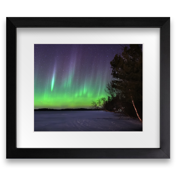 Northern Lights - Framed Photo Print