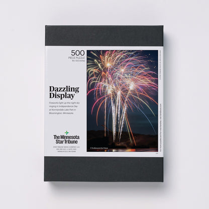 "Dazzling Display" Fireworks Jigsaw Puzzle (500 pieces)