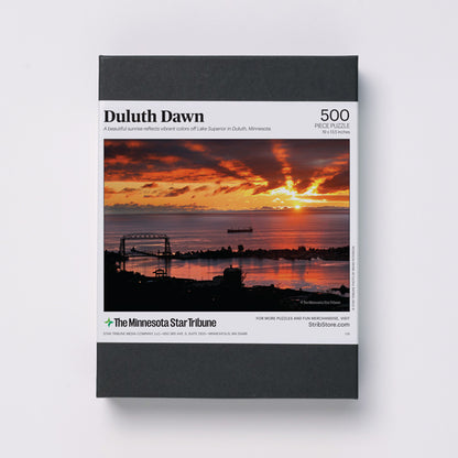 "Duluth Dawn" Lake Superior Sunrise Jigsaw Puzzle (500 pieces)