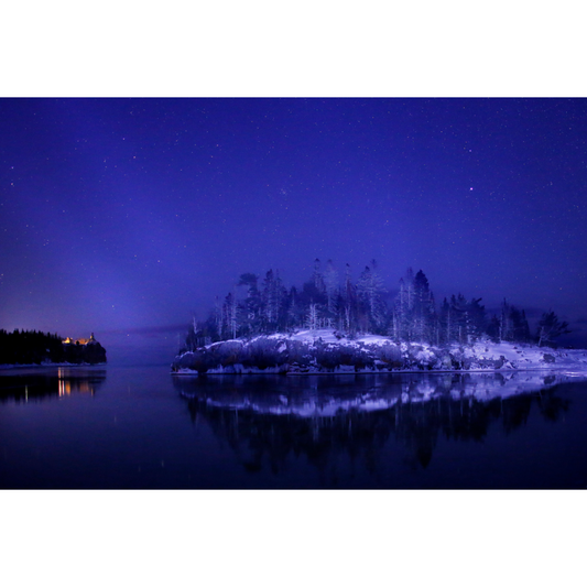 Ellingson Island Winter Twilight Photo Print