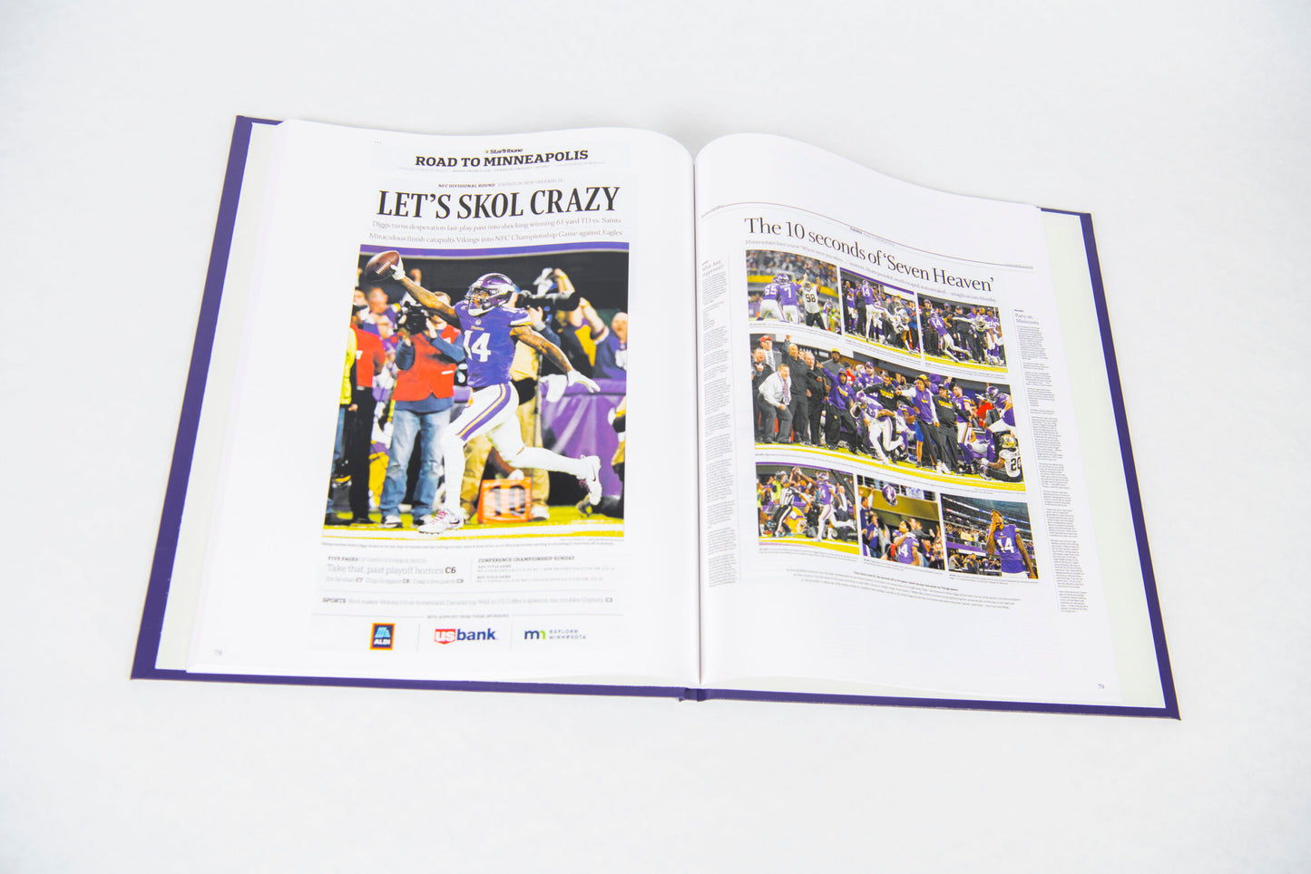 Minnesota Vikings Team History Book