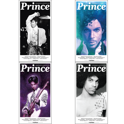 "Remembering a Minnesota Icon" Prince Page Poster Reprint Set