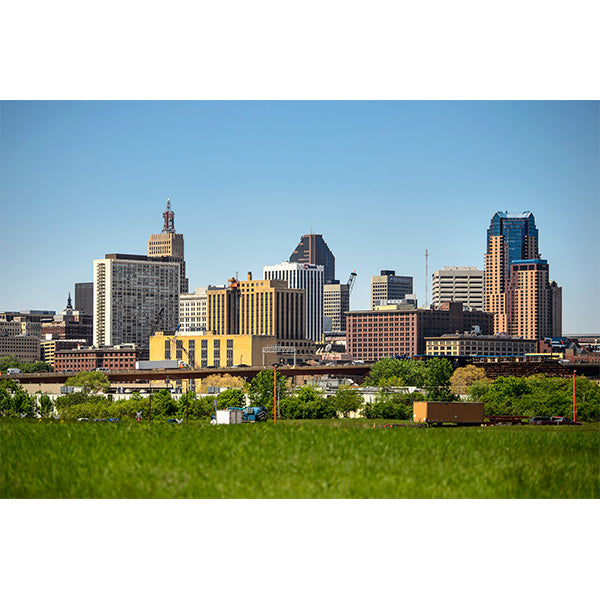 St Paul from Holman Field Photo Print