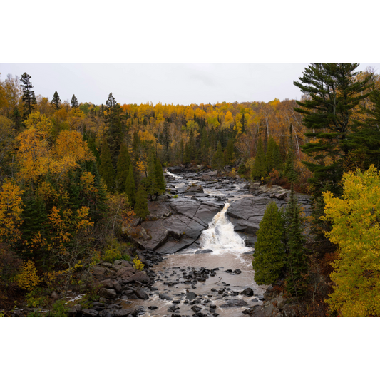 Beaver River Falls Autumn Photo Print