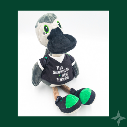 Stribby the Gray Duck Plush