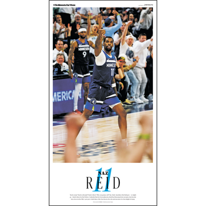2024-2025 Timberwolves Player Page Poster Series Set