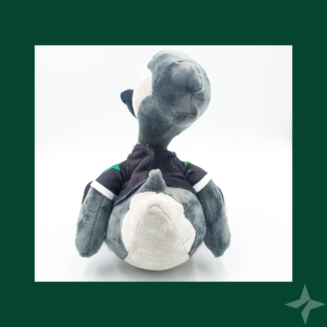 Stribby the Gray Duck Plush