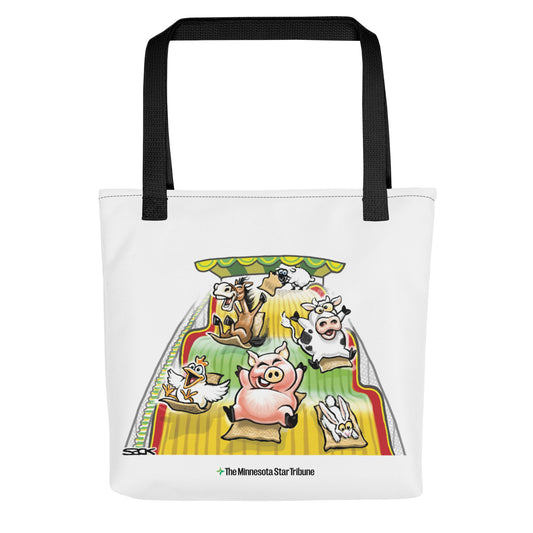 Sack Slide Tote bag