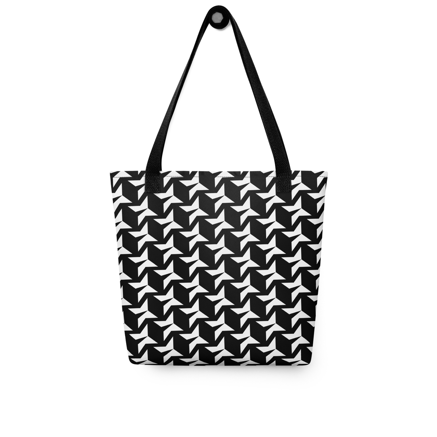 North Star Patterned Tote Bag