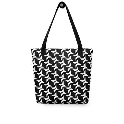 North Star Patterned Tote Bag