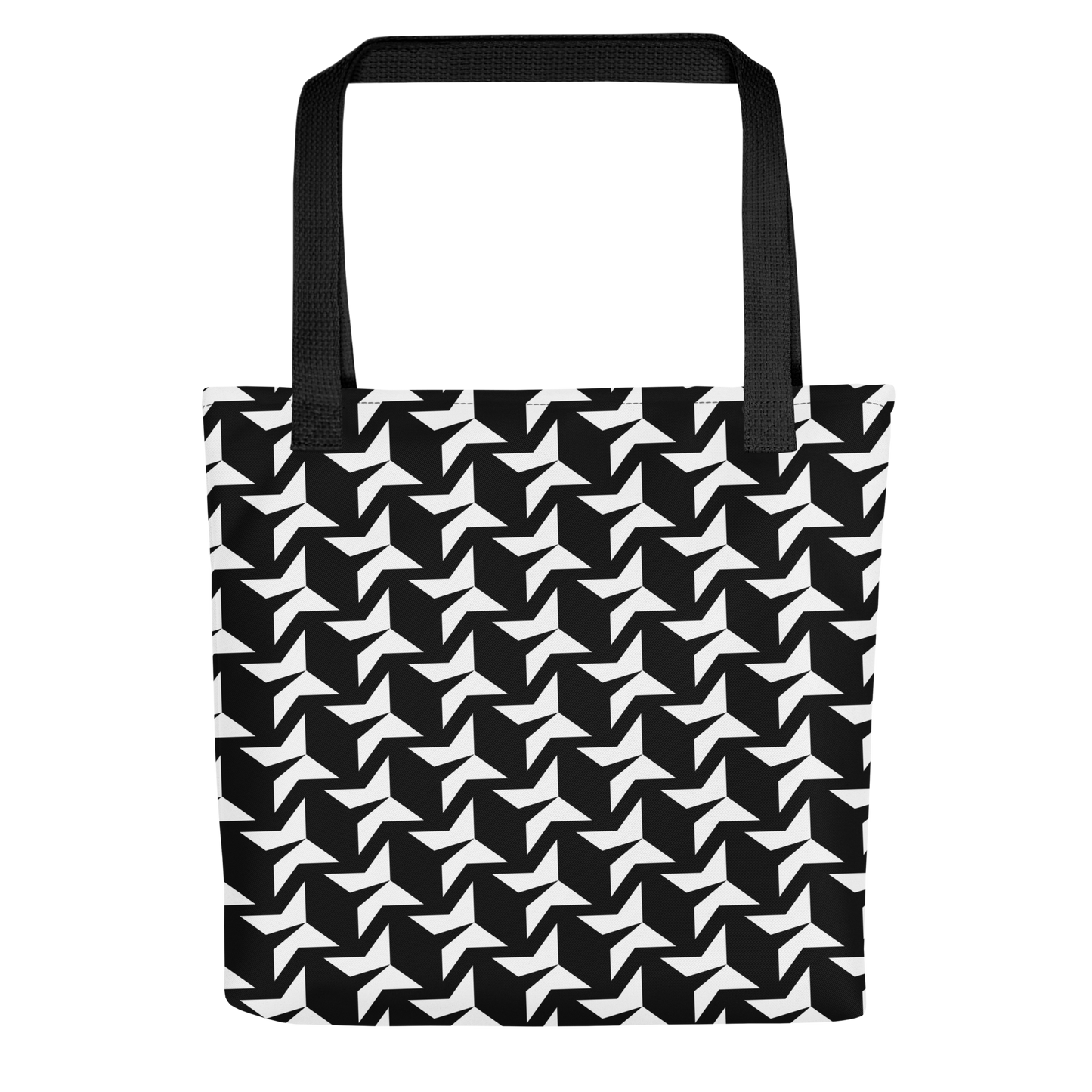 North Star Patterned Tote Bag