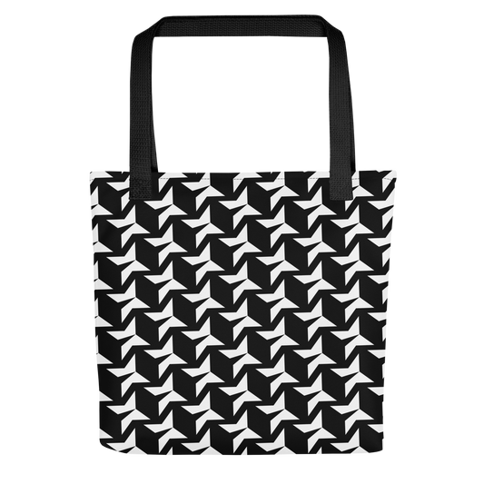 North Star Patterned Tote Bag