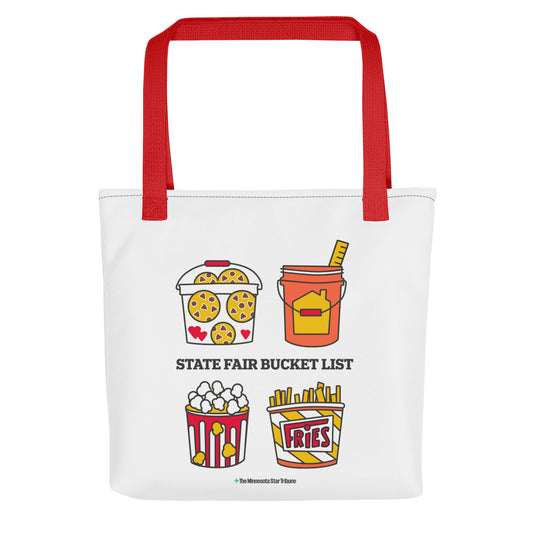 State Fair Bucket List Tote bag