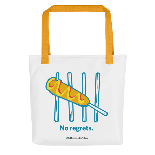 No Regrets Tote Bag