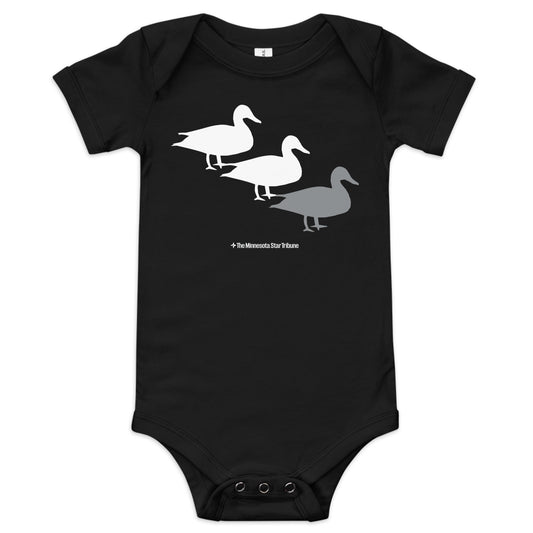 Duck Duck Gray Duck Onesie