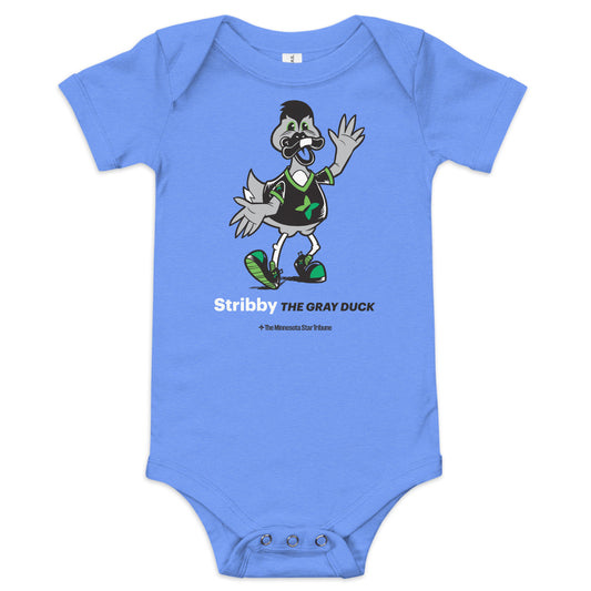 Stribby the Gray Duck Onesie