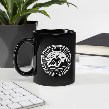 Minnesota State Seal Mug - Black