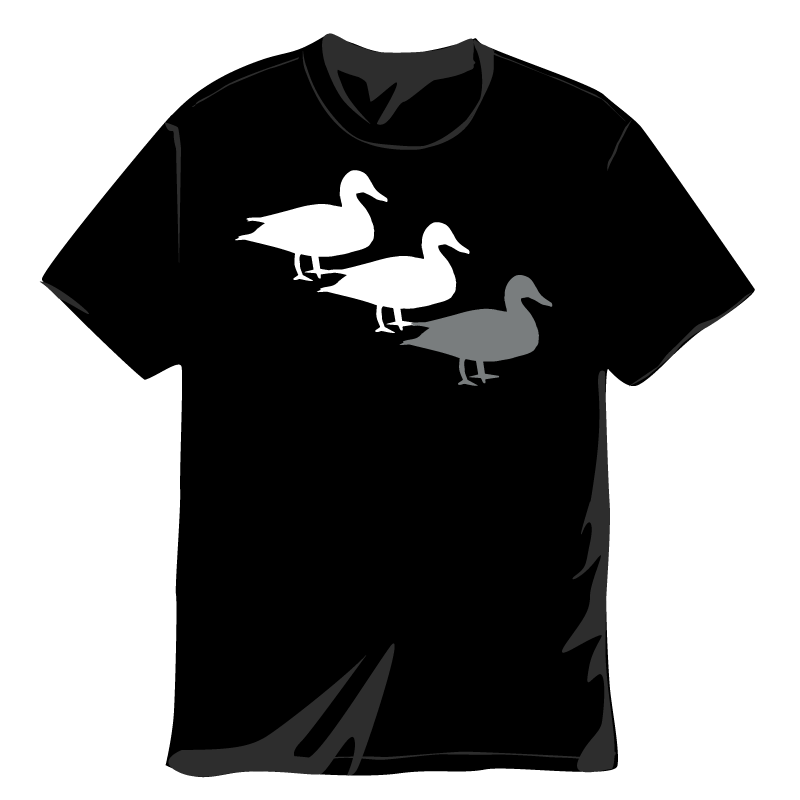 Duck Duck Gray Duck T-shirt