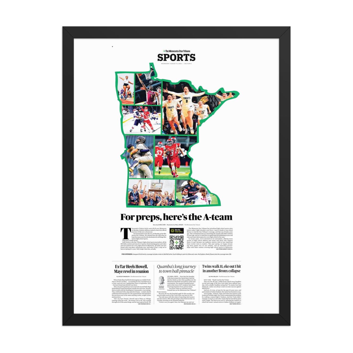 Strib Varsity Page Reprint