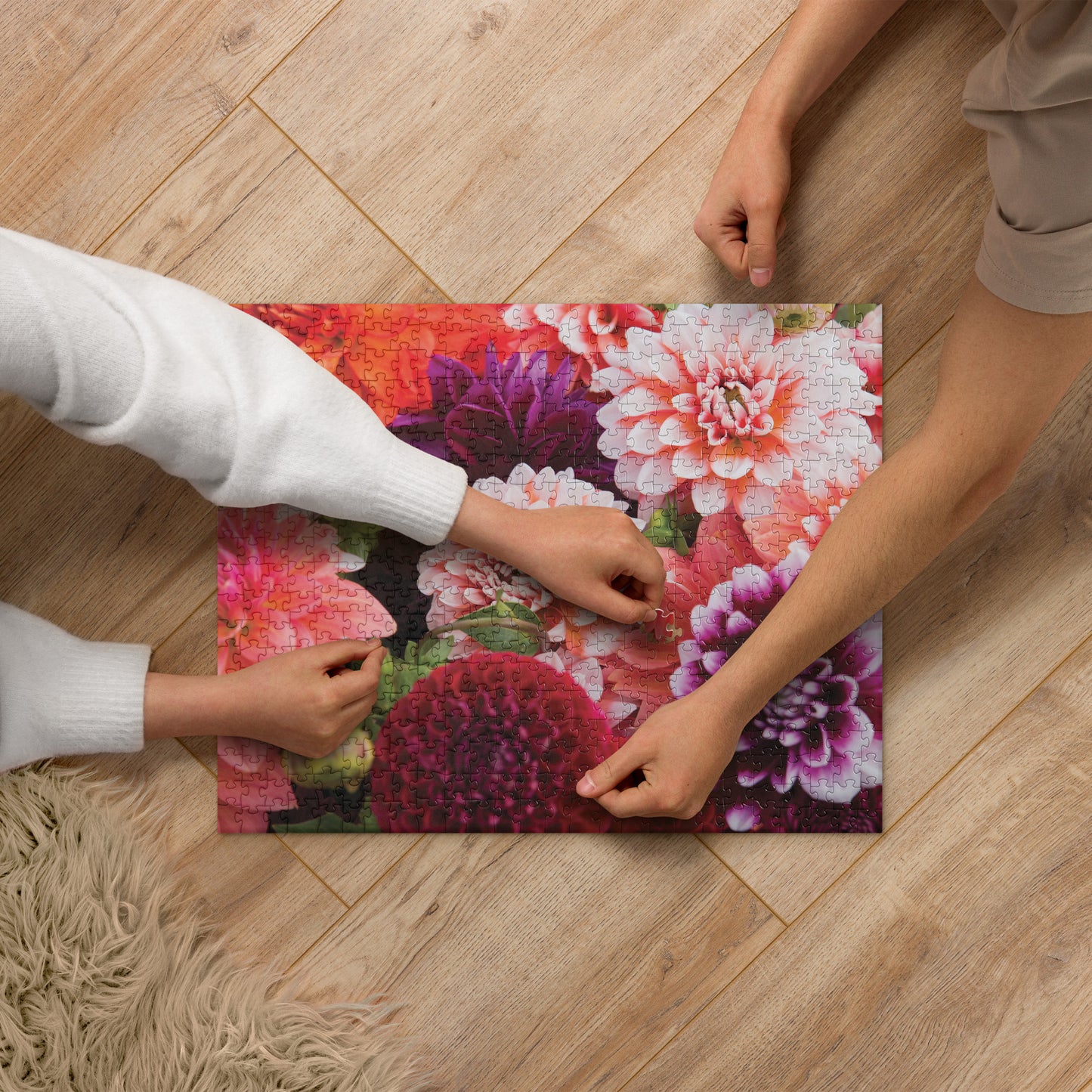 "Farm Stand Florals" Minnesota Flowers Jigsaw Puzzle