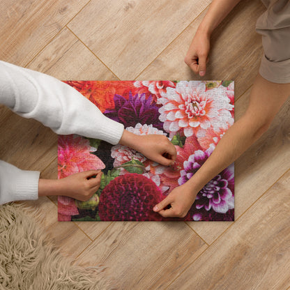 "Farm Stand Florals" Minnesota Flowers Jigsaw Puzzle