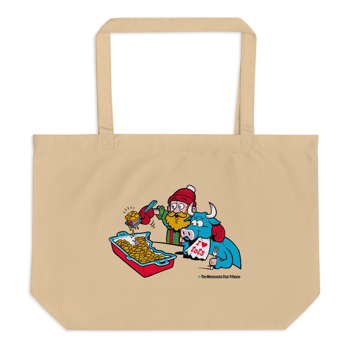 I Love Tots Large Tote Bag