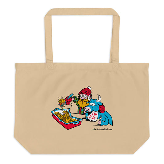 I Love Tots Large Tote Bag