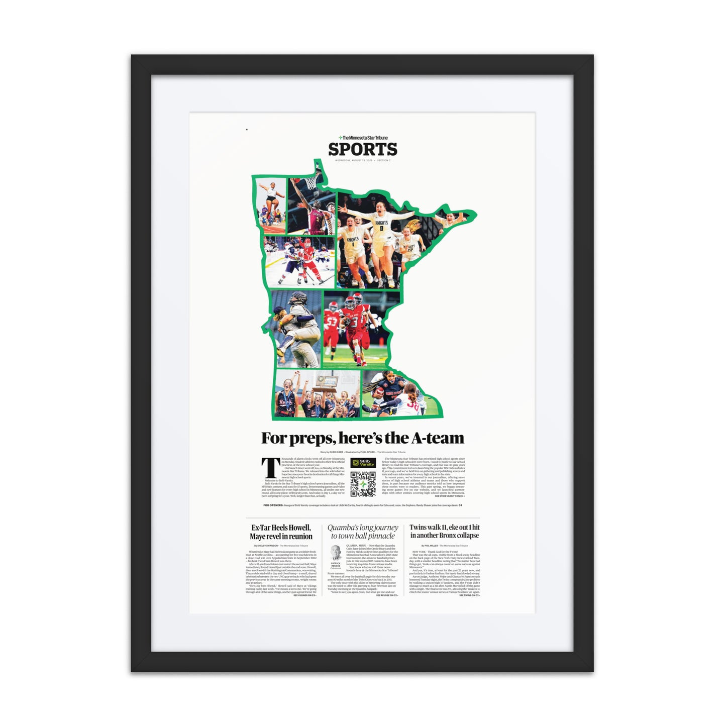 Strib Varsity Page Reprint