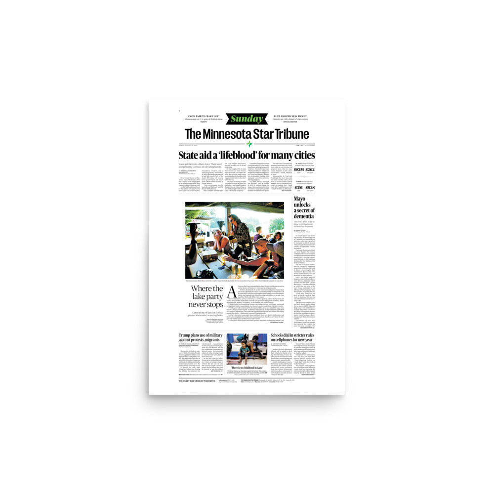 Full Page Poster - Custom Reprint