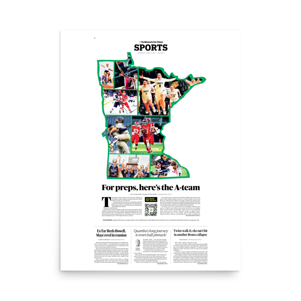 Strib Varsity Page Reprint