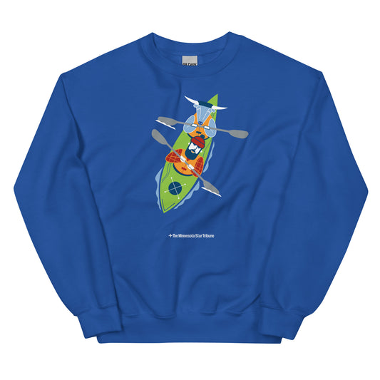 Paul and Babe Kayak Sweatshirt