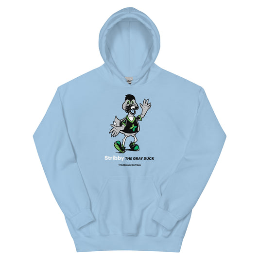 Stribby the Gray Duck Hoodie